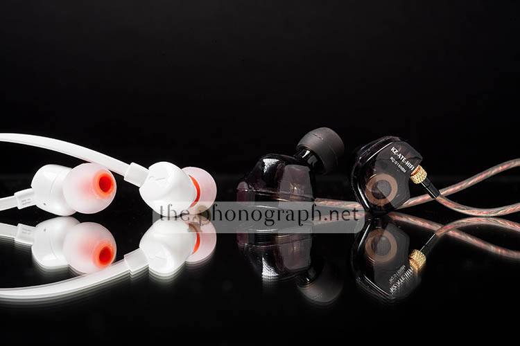 JBL T110 VS KZ ATE