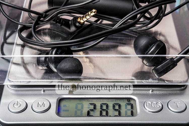 Audio Technica ATH-AN33iS QuietPoint weight