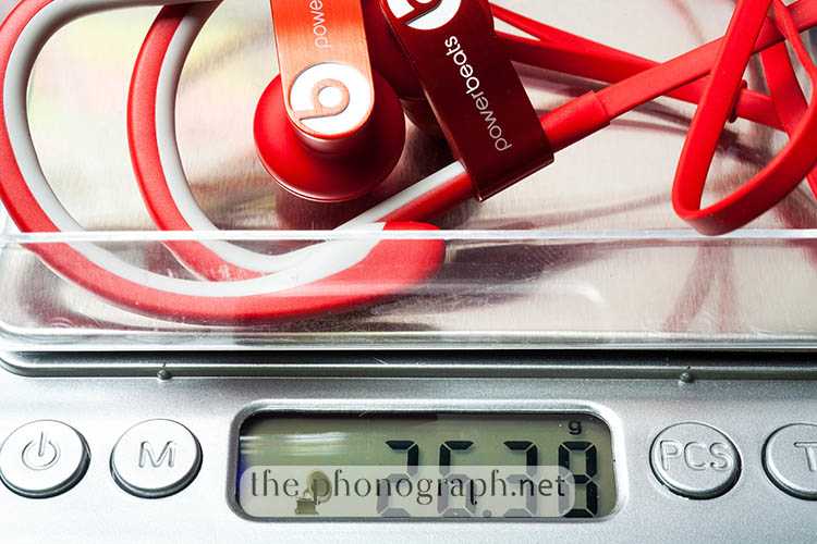 Beats Powerbeats 2 - Weight
