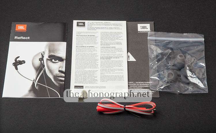 JBL Synchros Reflect-I - Accessories