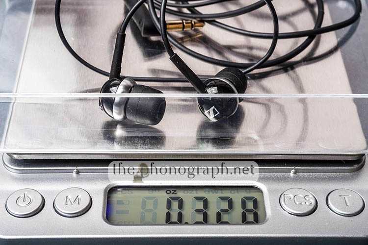 Sennheiser CX 1.00 - Weight