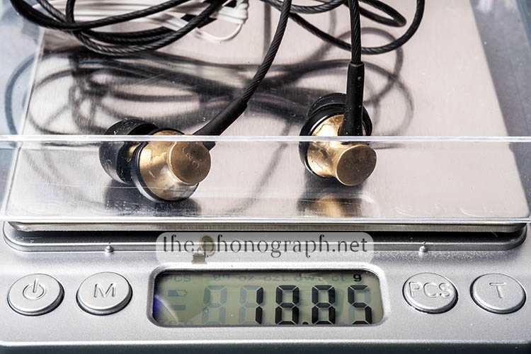 Sony MDR-EX650AP - Weight