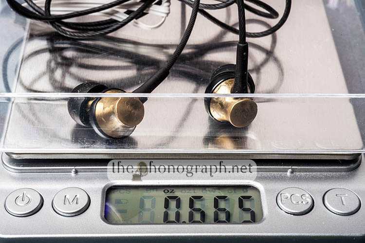 Sony MDR-EX650AP - Weight