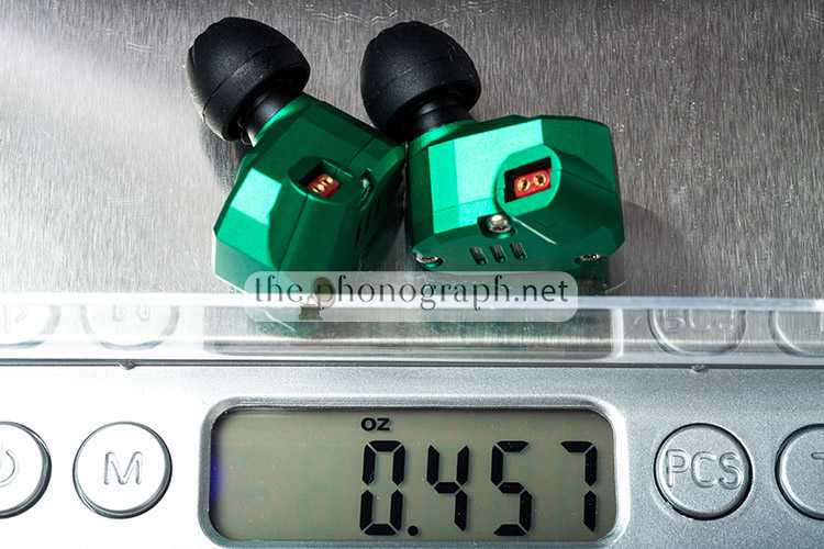 KZ ZS6 - Weight