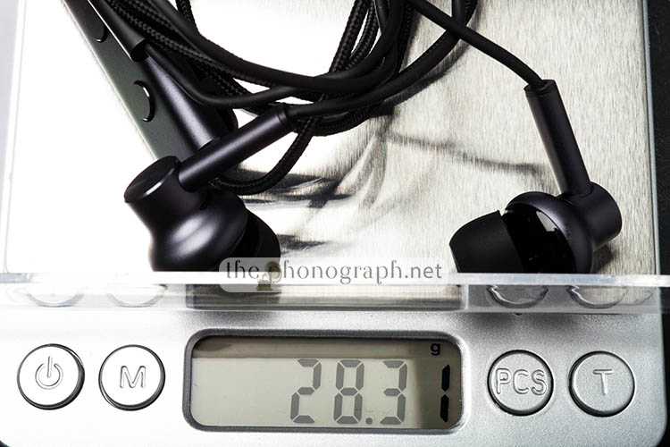 Xiaomi Mi Noise Cancelling - Weight