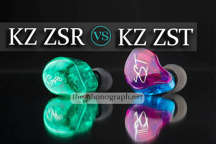 KZ ZSR vs KZ ZST - Comparison