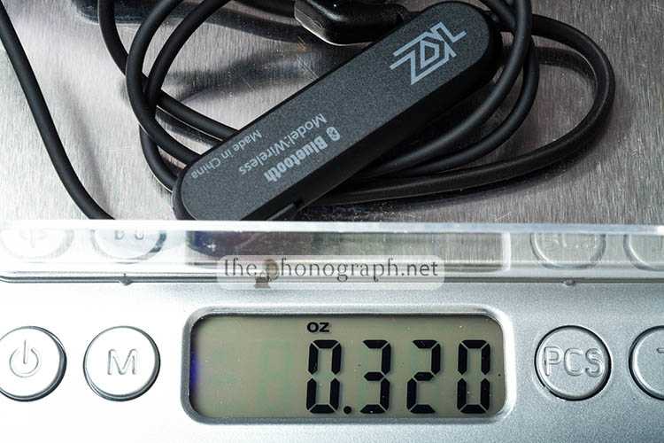 KZ Bluetooth Cable - Weight