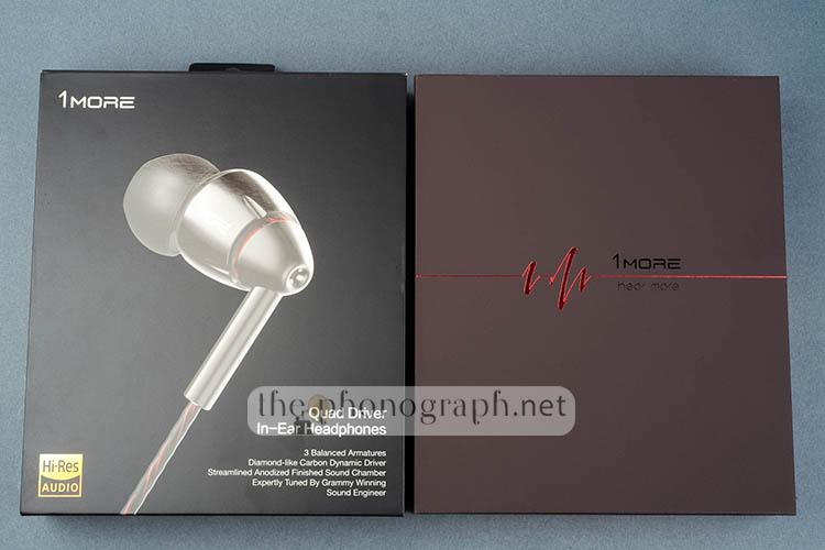 1MORE QUAD DRIVER In-Ear Headphones unboxing