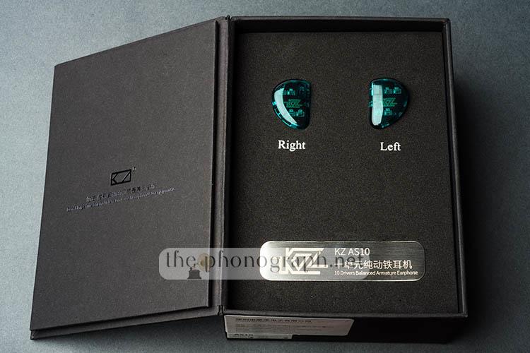 KZ AS10 unboxing
