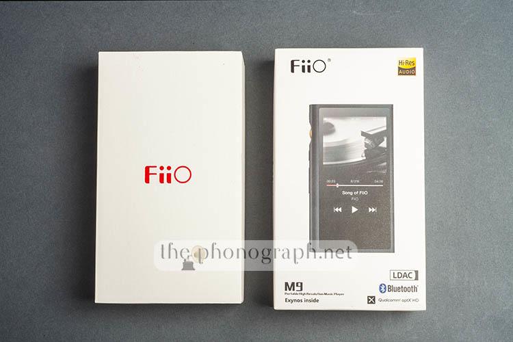 FiiO M9 unboxing