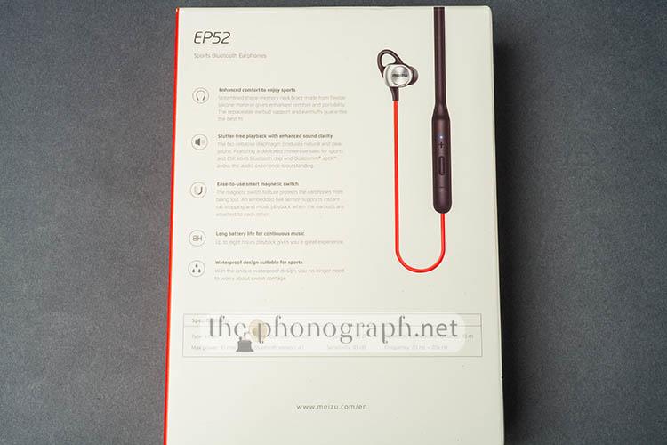 MEIZU EP52 packaging