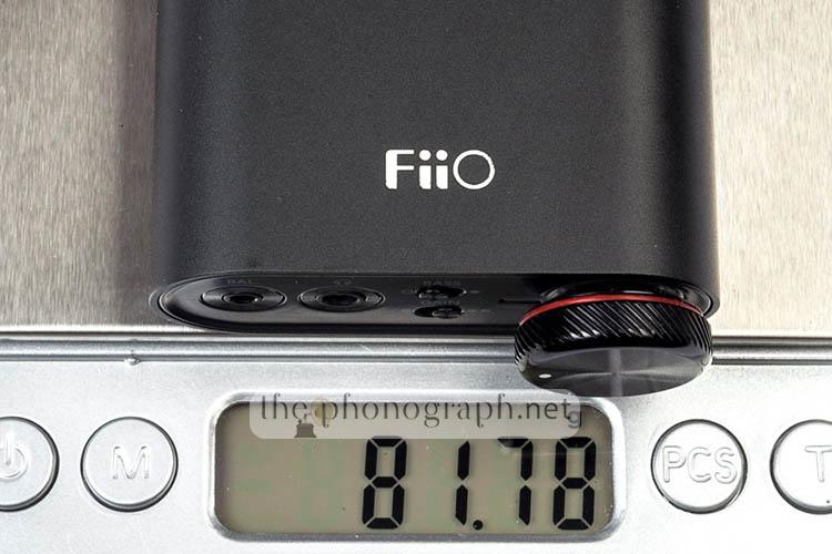 FiiO K3 weight in grams