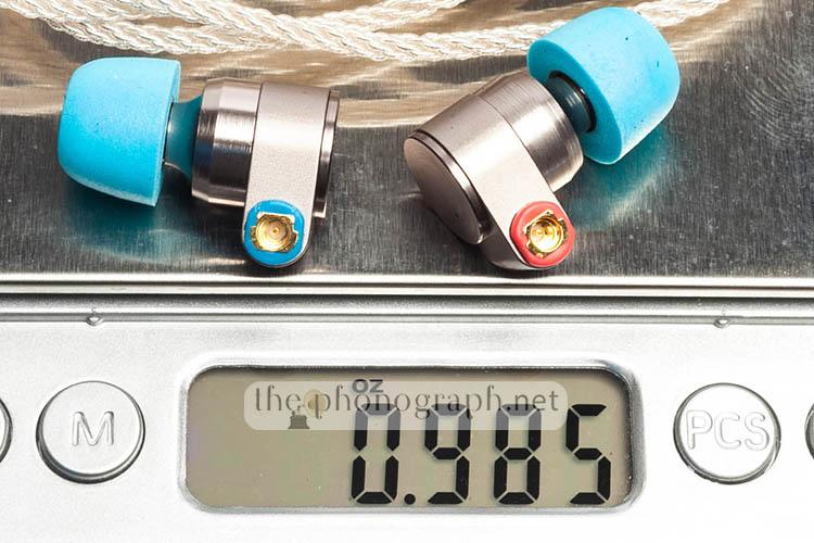 Tin Audio T2 PRO weight with cable - in ounces