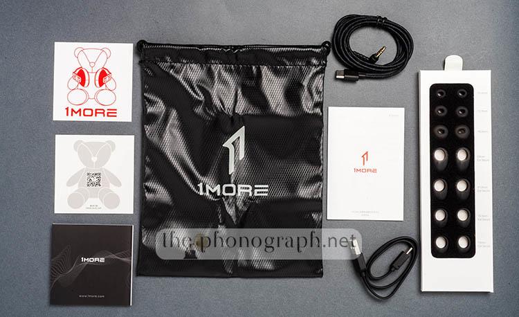 1MORE Dual Driver BT ANC In-Ear Headphones accessories