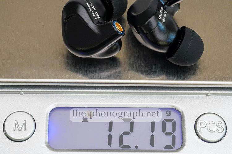 BGVP DMG weight in grams