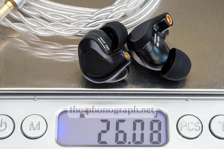 BGVP DMG weight with cable