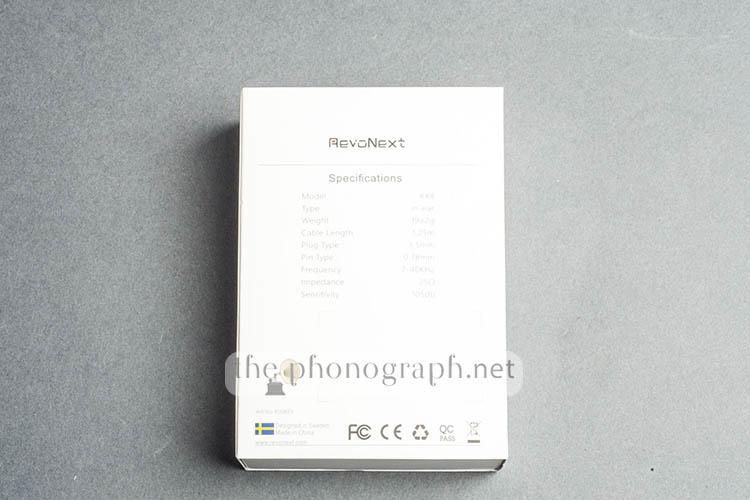 RevoNext RX8 packaging