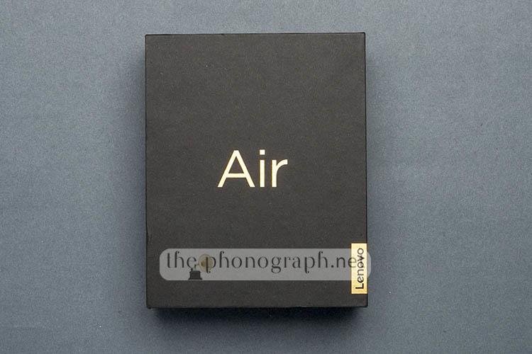 Lenovo Air packaging