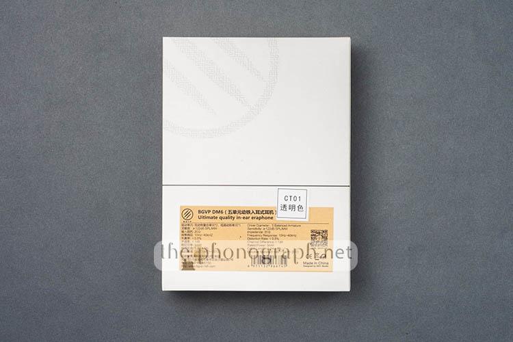 BGVP DM6 packaging
