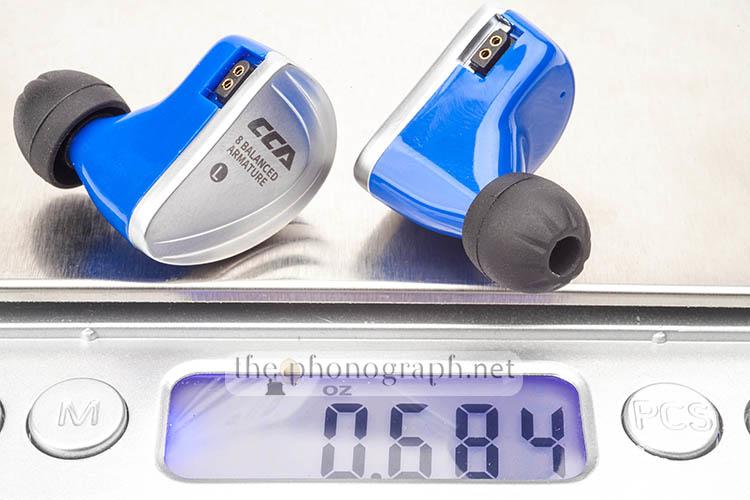 CCA C16 weight without cable