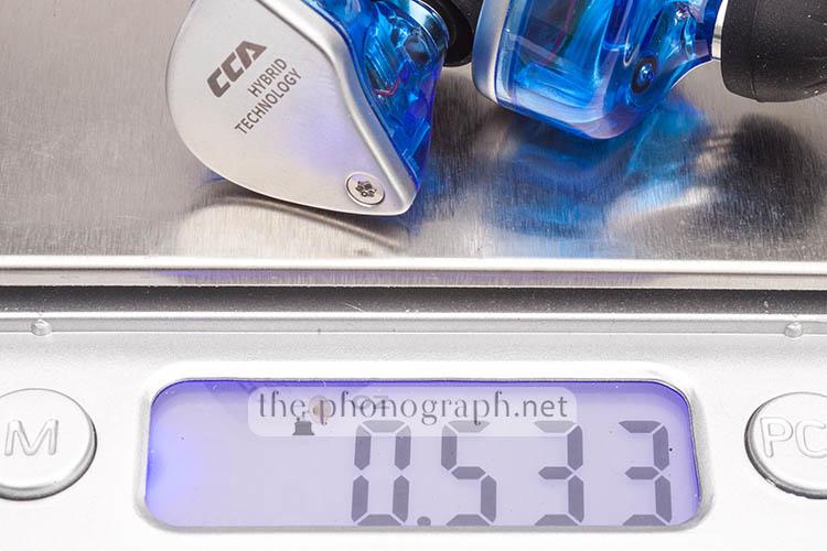 CCA CA4 weight in ounces