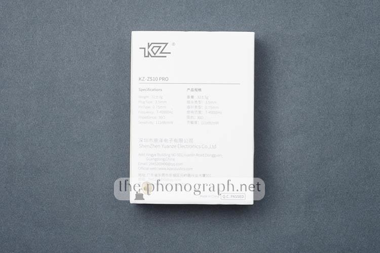 KZ ZS10 PRO unboxing