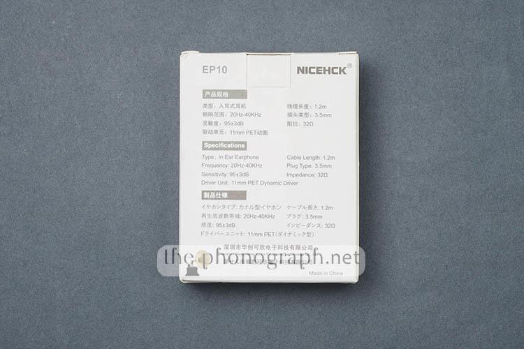 NICEHCK EP10 unboxing