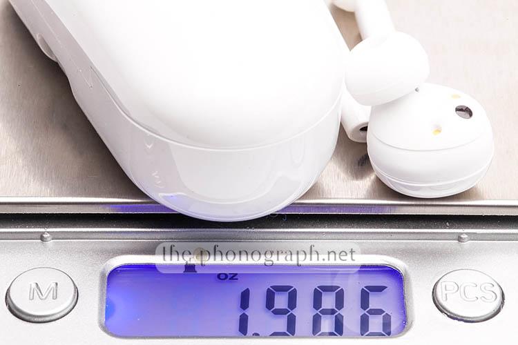 HONOR FlyPods AM-H1C weight with case