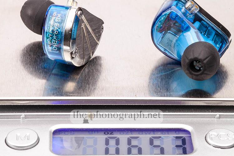 KBEAR KB10 weight