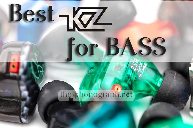 Best KZ earphones for bass