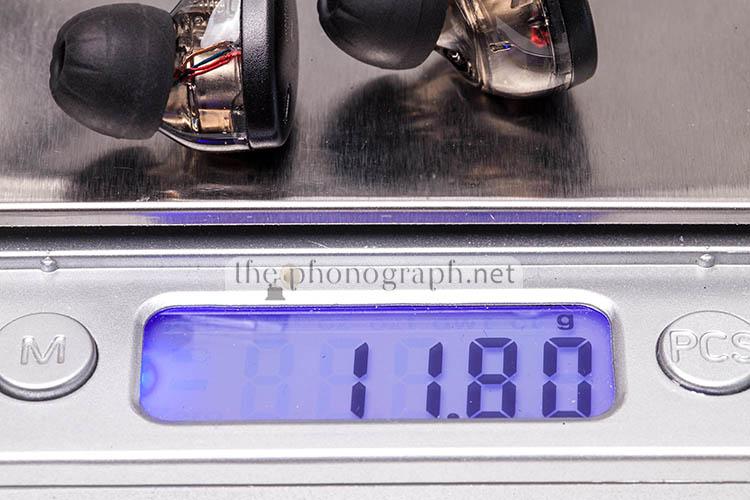 KB EAR KB06 weight in grams