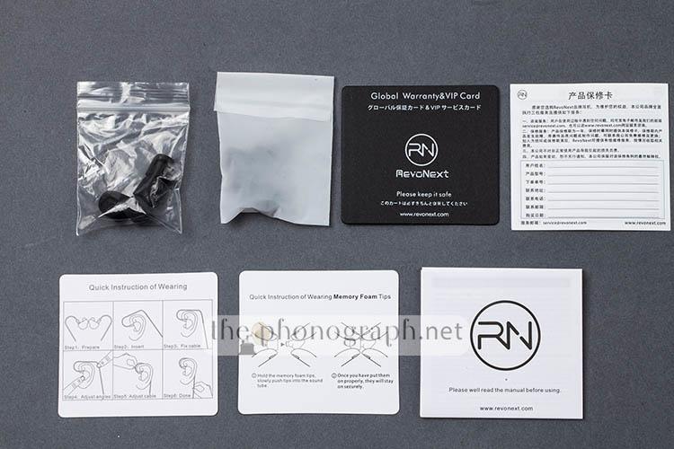 RevoNext NEX202 accessories