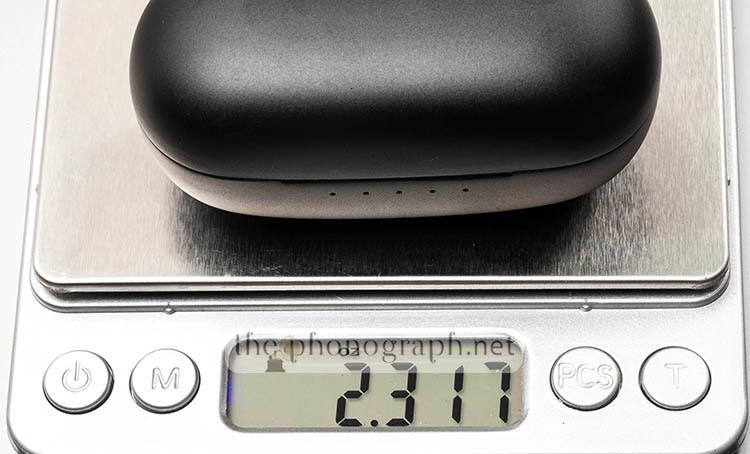 Yinyoo QT70 TWS weight