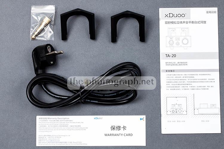 xDuoo TA-20 accessories