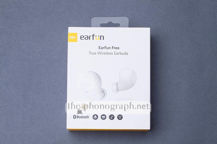 EarFun FREE packaging