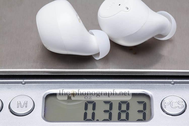 EarFun FREE weight