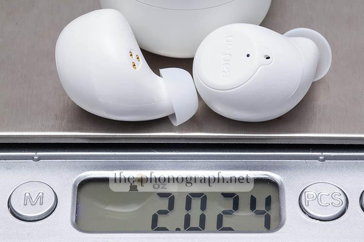 EarFun FREE weight with case