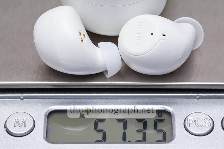 EarFun FREE weight
