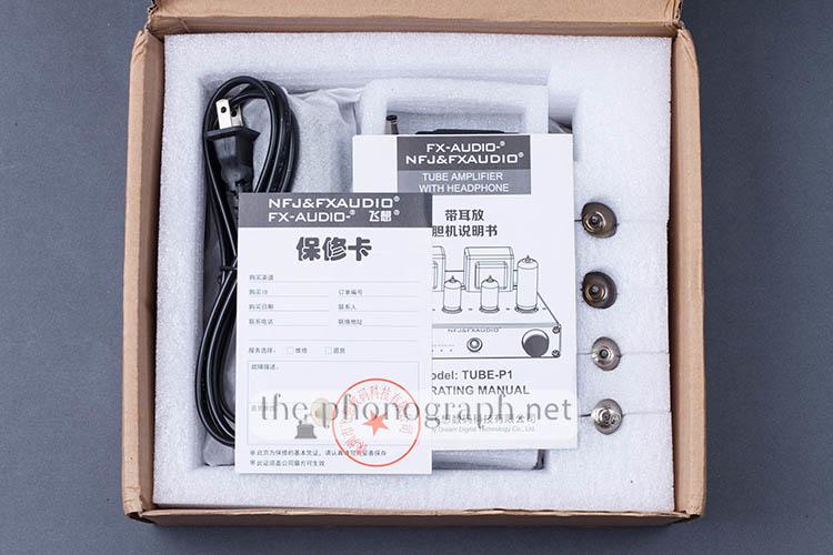 FX-AUDIO TUBE-P1 unboxing