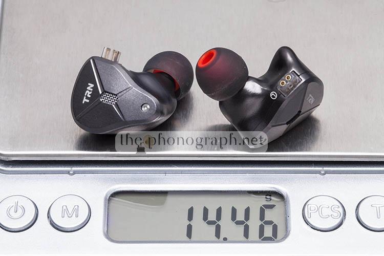 TRN BA5 weight in grams