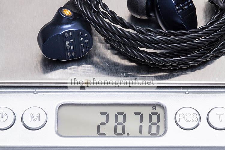KBEAR Hi7 weight with cable