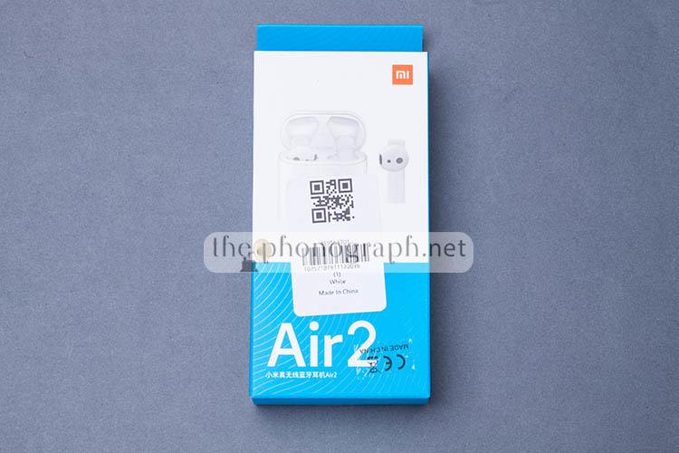 Xiaomi Mi Air 2 packaging - Xiaomi Airdots Pro 2 packaging