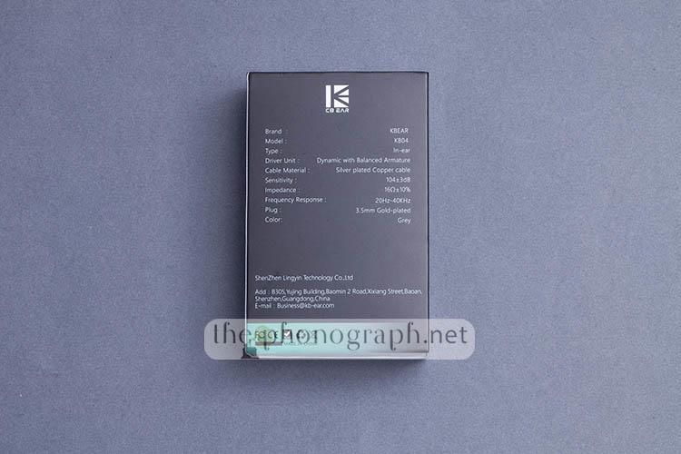KBEAR KB04 unboxing