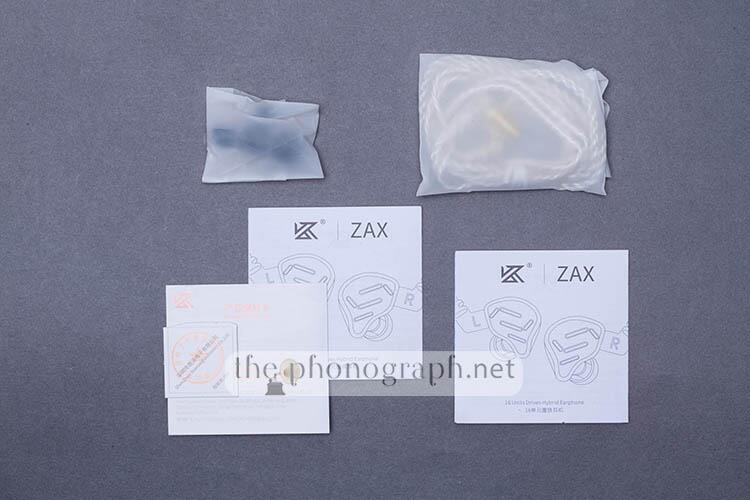 KZ ZAX accessories