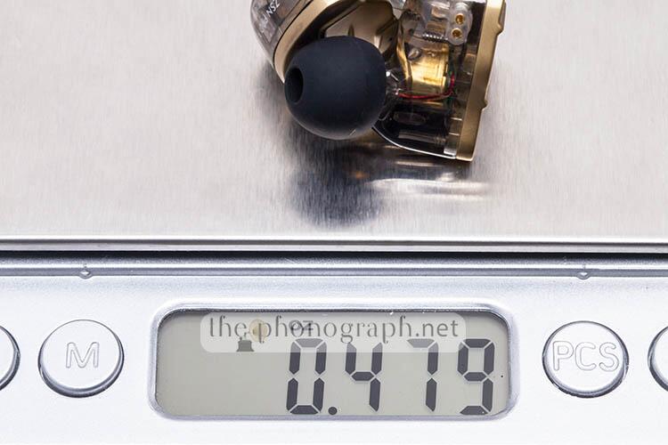 KZ ZSN PRO X weight