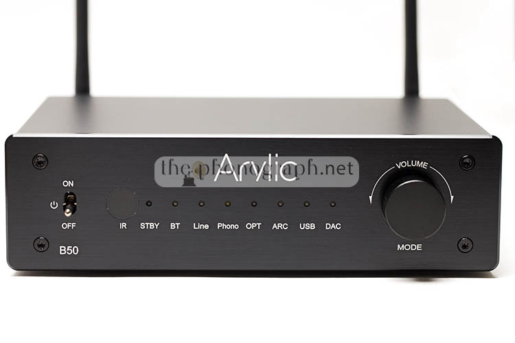 Arylic® B50 Bluetooth Stereo Amplifier With Audio Transmitter