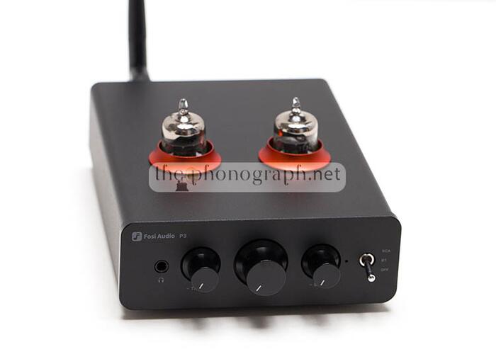 Fosi Audio P3 Tube Preamp with Bluetooth 5.1 Bass & Treble