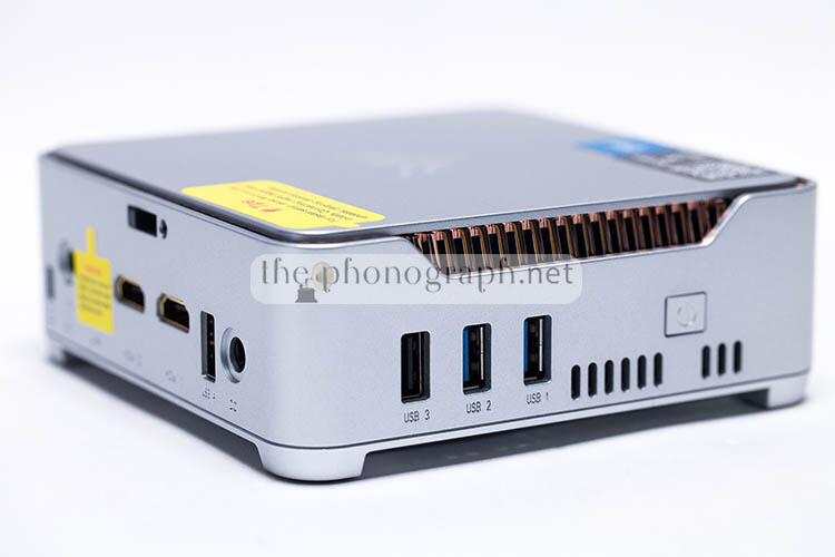 NIPOGI製ミニＰＣ　GK3PLUS レビュー】 NiPoGi GK3Plus：やや大型だけど熱対策されていて