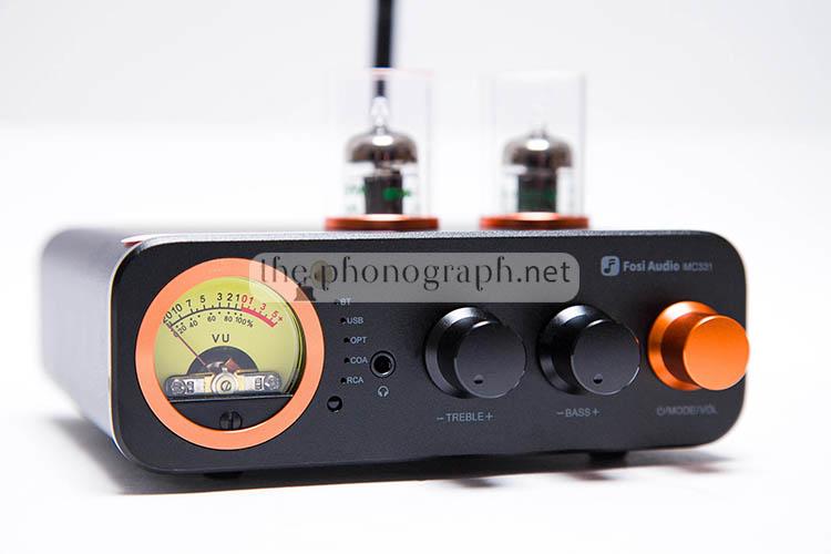 Fosi Audio MC331 Tube Amplifier with DAC and VU Meter