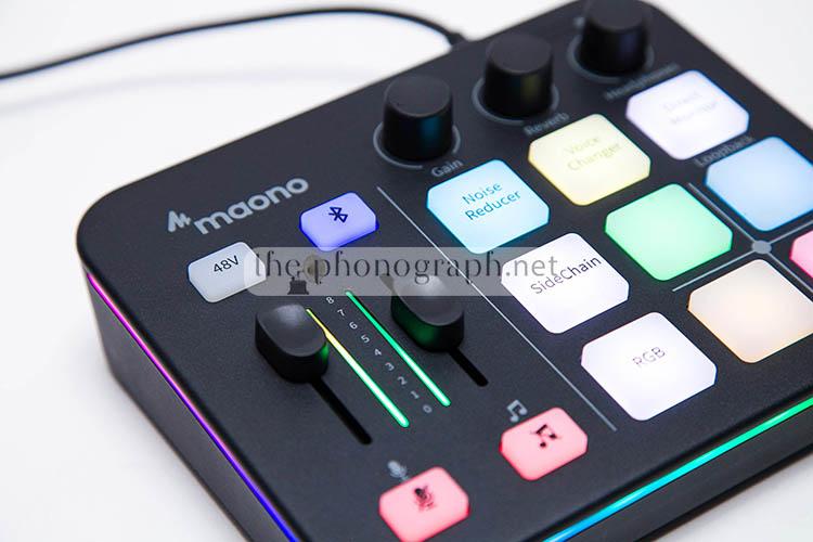 SALE！【☆白☆】maono caster G1 NEO オーディオミキサー Maonocaster